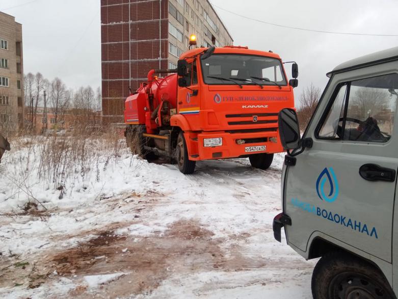 В Пикалёво устранили аварии на сетях холодного водоснабжения