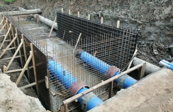 Новый водопровод Киришам – большая часть работ выполнена