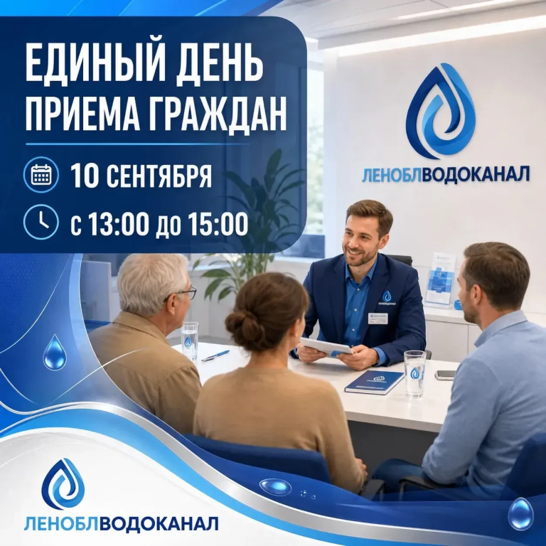 10 сентября — единый день приема граждан! 